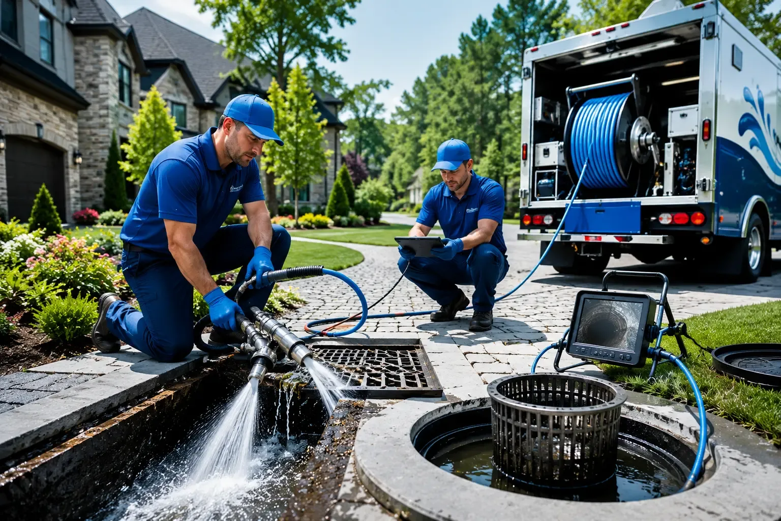 Local outdoor drain cleaning professionals in Raywood, TX